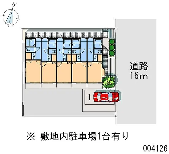 ★手数料０円★多摩市落合　月極駐車場（LP）